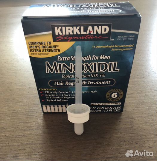 Средство для роста волос Миноксидил