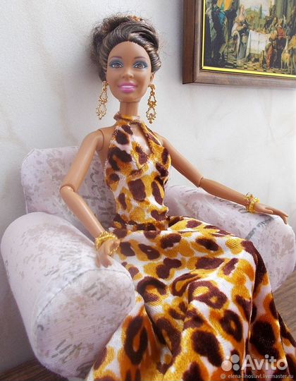 Платье для куклы Барби