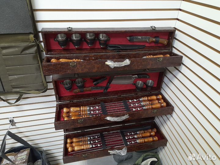 Подарочный набор с шампурами