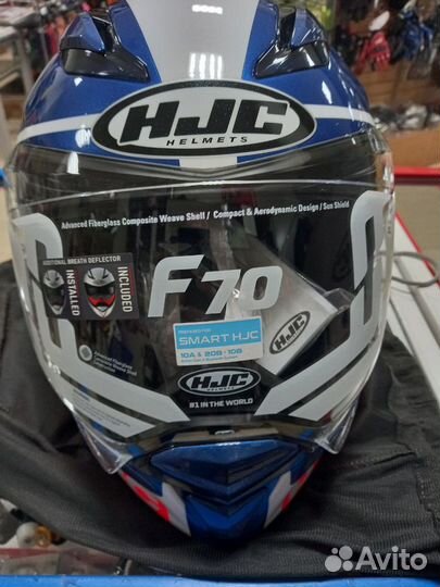 Мото шлем HJC F70