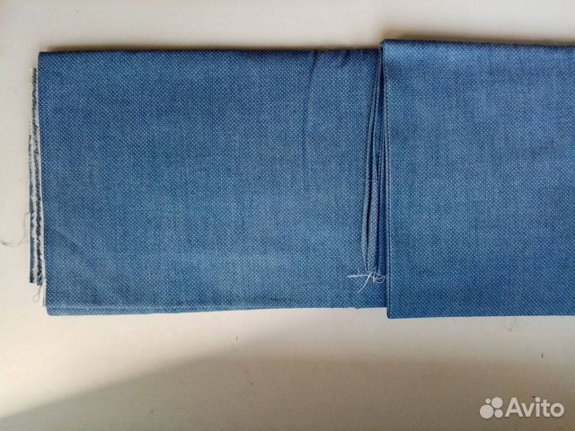 Отрез ткани джинс три вида