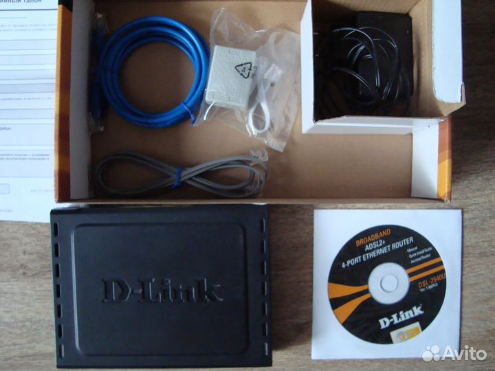 D-Link DSL-2540U Сетевой модем