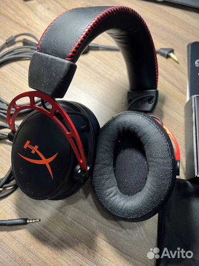 Наушники HyperX Cloud Alpha Red