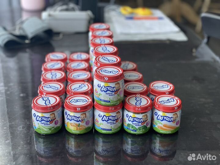 Детское питание пюре овощное