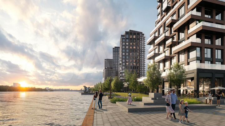 2-к. квартира, 57,1 м², 28/29 эт.