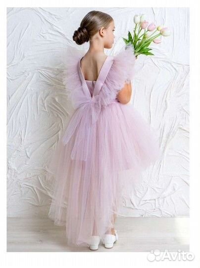 Платье праздничное нарядное для девочки 134 140