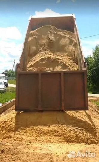 Песок карьерный