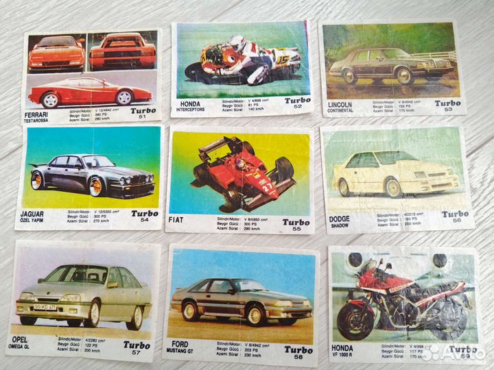 Вкладыш от жвачки турбо 2 серия