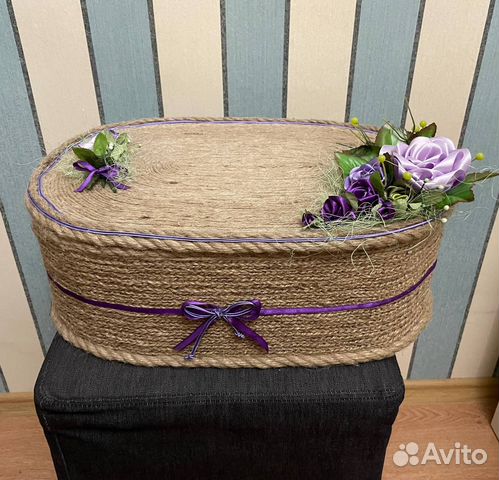 Корзина для хранения с крышкой