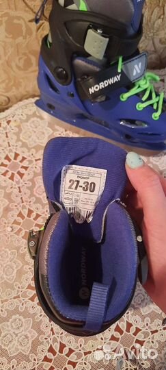 Коньки детские раздвижные
