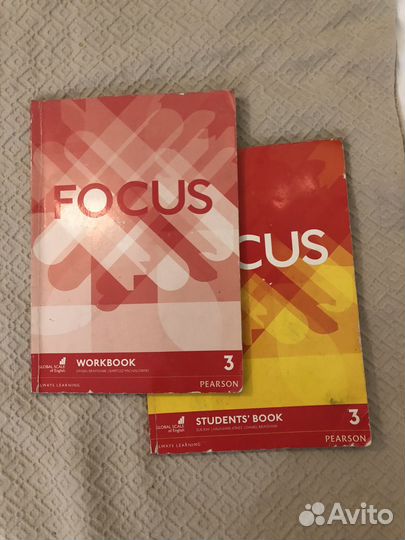 Focus 3 учебник и рабочая тетрадь