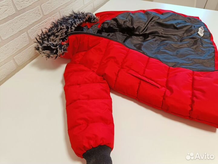 Пуховик зимний для девочки