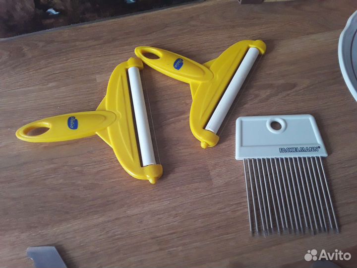 Ножи винтаж, досточка стекло