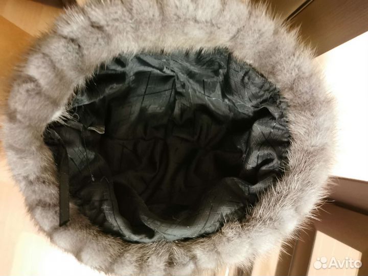 Шапка женская зимняя, норковая