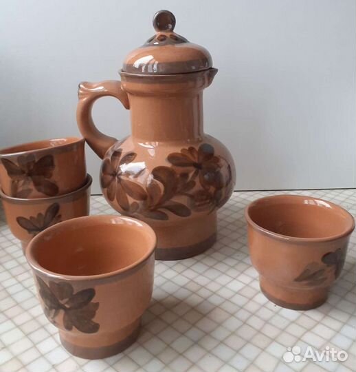 Керамика времен ссср.Горшок для запекания