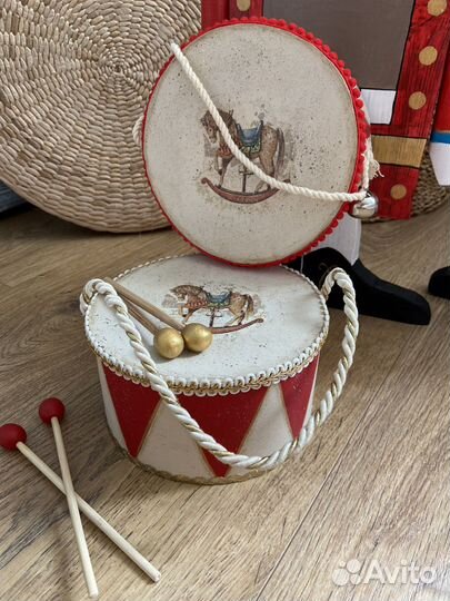 Барабан новогоднее украшение