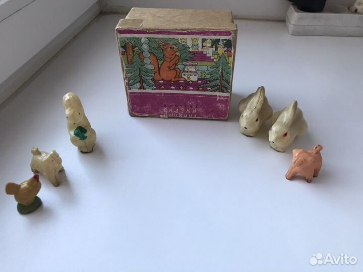 Игрушки целлулоид СССР