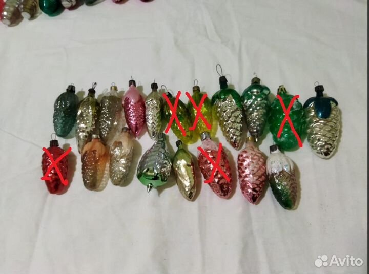 Елочные игрушки СССР