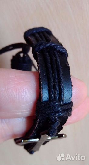 Браслет кожа