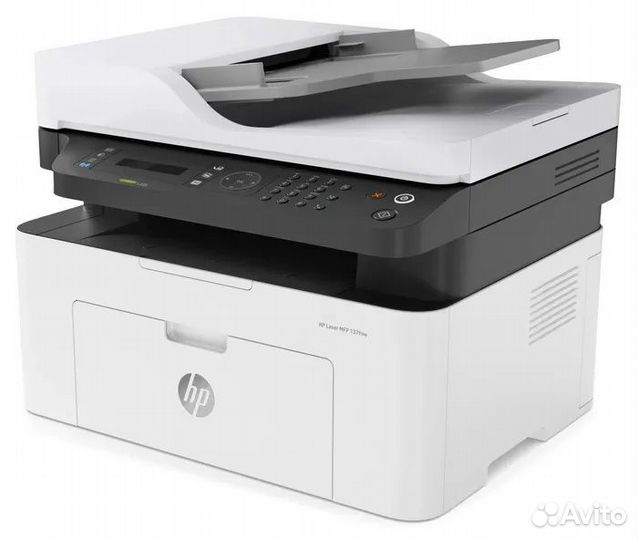 Мфу Лазерное HP Laser MFP 137fnw