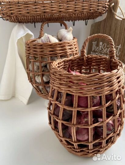 Корзина плетеная