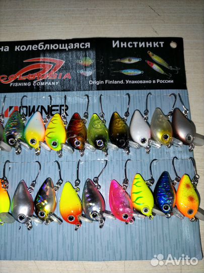 Фореливые воблера 1,7 грамма