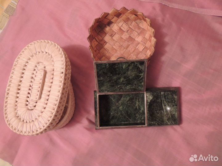 Шкатулки из СССР разные