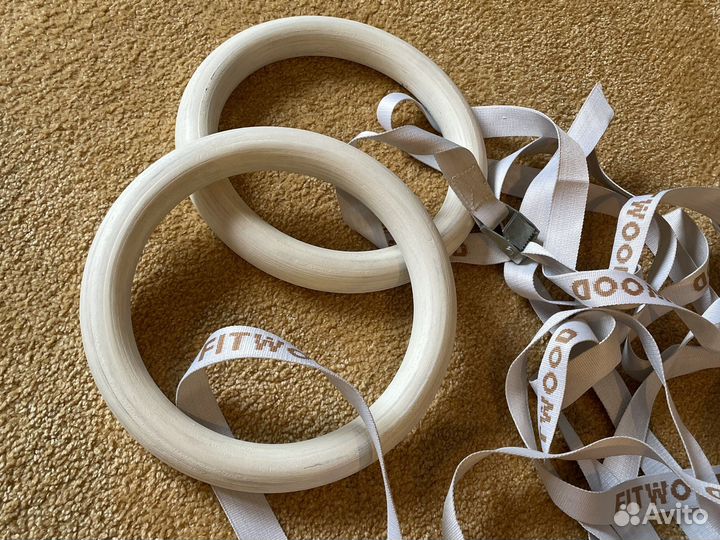 Кольца спортивные Fitwood