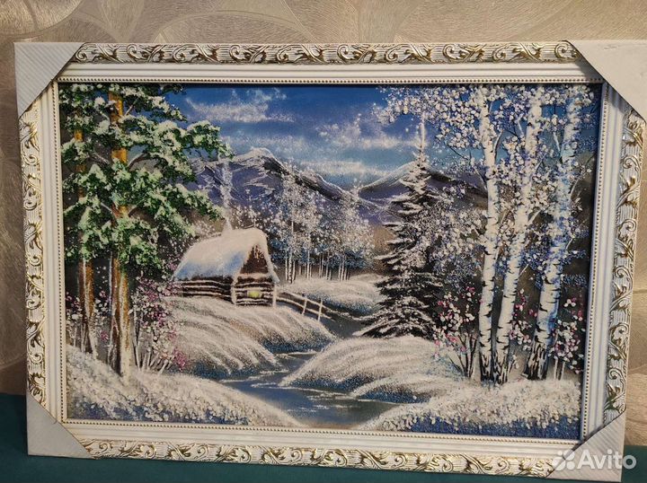 Картина из каменной крошки