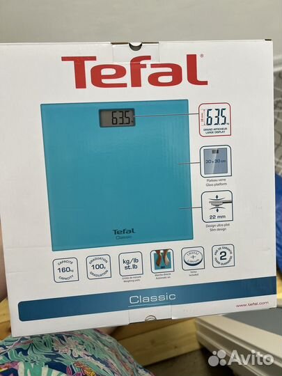 Весы напольные tefal
