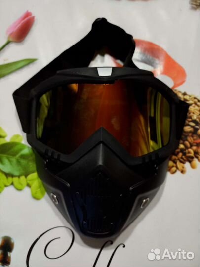 Защитная мото маска