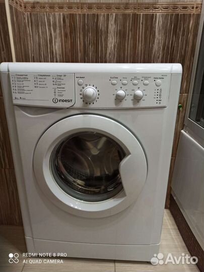 Стиральная машина бу indesit 4 кг