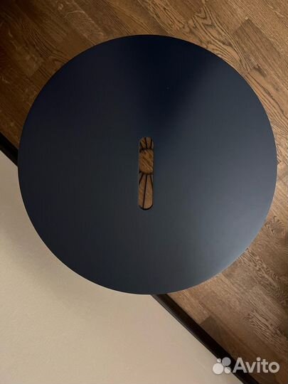 Столик-корзина Квистбру Икеа темно-синий