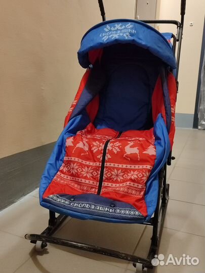 Коляска санки