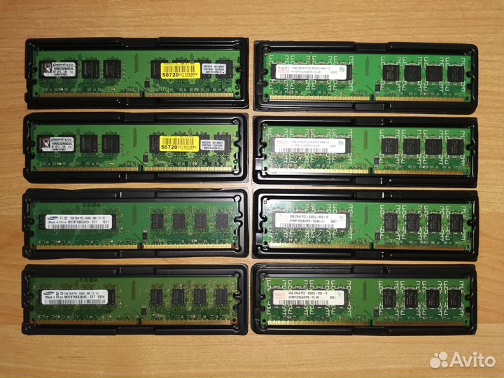 DDR2: 1,2 Gb 667 Mhz (пара)