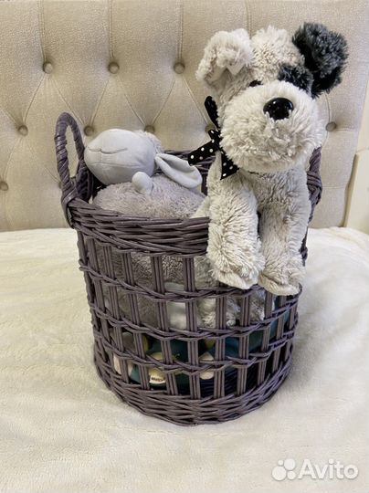 Корзина плетеная корзина для игрушек