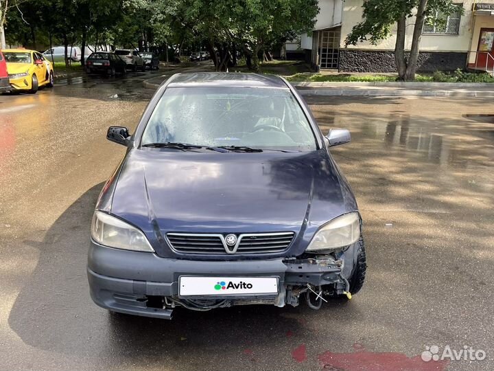 Opel Astra 1.6 МТ, 1999, 100 000 км