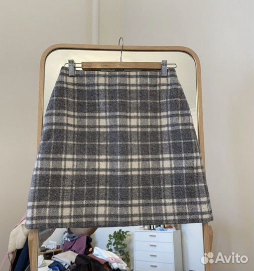 Юбка uniqlo шерсть, S/M