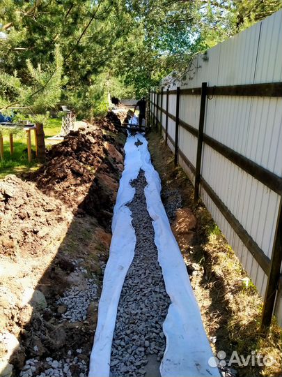 Дренаж участка, дренажные системы