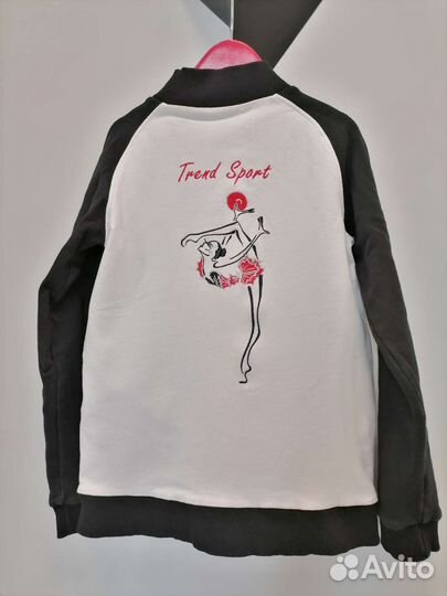 Кофта, олимпийка для девочки 134-140 и 140-146
