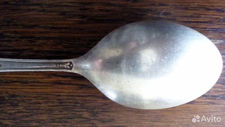 Ложка десертная мельхиоровая.СССР