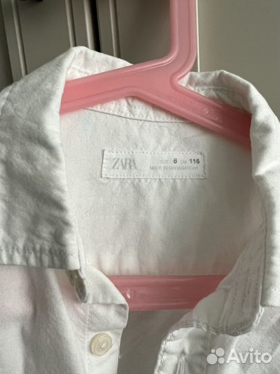 Рубашка zara 116