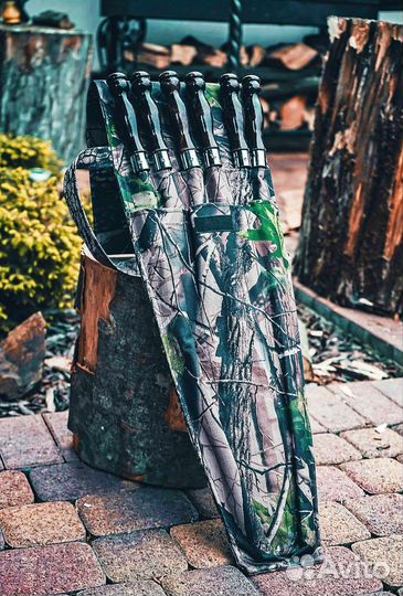 Набор шампуров для шашлыка 6шт. в чехле