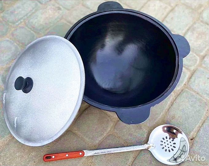 Казан чугунный