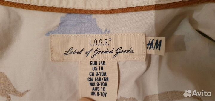 Рубашка H&M детская