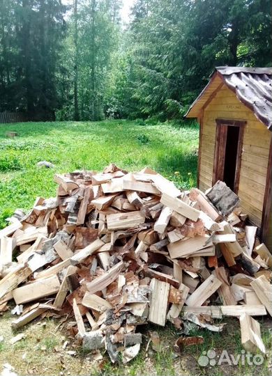 Дрова сухие колотые с доставкой