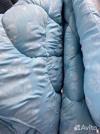 Одеяло лебяжий пух и верблюжья шерсть