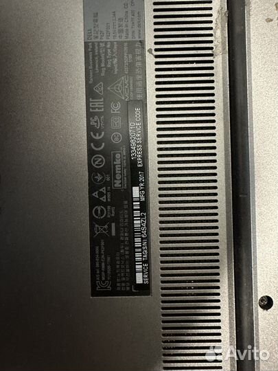 Ноутбук в разбор Dell vostro p62f Dell 15 5568