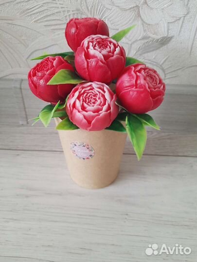 Мыльный букет