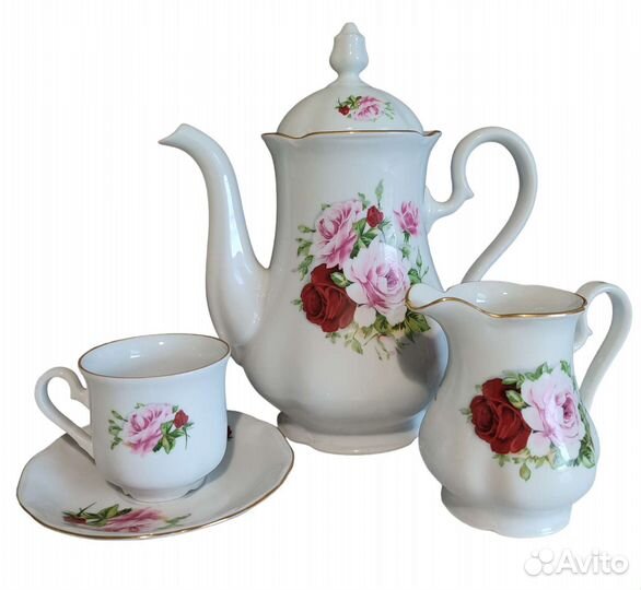 Сервиз кофейный 6 персон Чехия,Thun